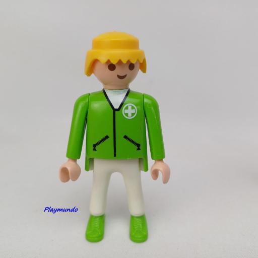 PLAYMOBIL MUÑECO CLICK MEDICO ENFERMERO  MOD745