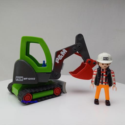 PLAYMOBIL 3279 MINI EXCAVADORA (AÑO 2003)