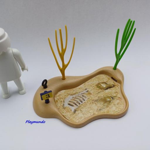 PLAYMOBIL YACIMIENTO ARQUEOLOGICO PALEONTOLOGO [1]