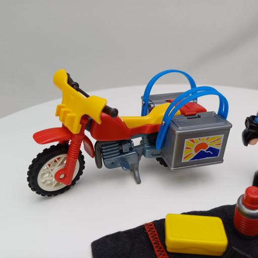 PLAYMOBIL 3222 MOTO MOTOCROSS RALLY  (AÑO 2003) [5]