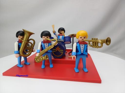 PLAYMOBIL 3723 ORQUESTA MUSICAL CIRCO ROMANI (AÑO 1991 -1994)