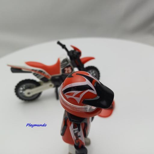 PLAYMOBIL 9357 SPECIAL MOTO MOTOCROSS  (AÑO 2018) [4]