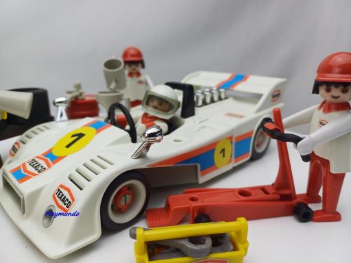 PLAYMOBIL 3520 COCHE DE CARRERAS EQUIPO (AÑO 1979) [1]