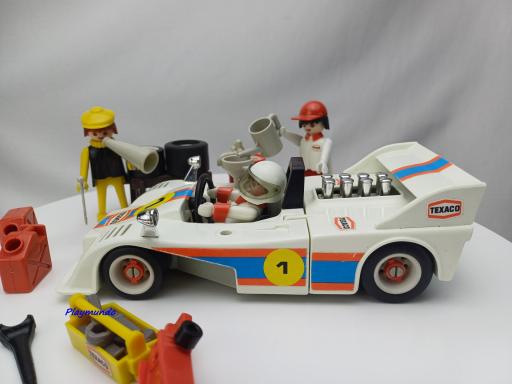 PLAYMOBIL 3520 COCHE DE CARRERAS EQUIPO (AÑO 1979) [3]