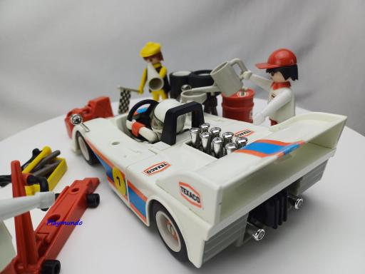 PLAYMOBIL 3520 COCHE DE CARRERAS EQUIPO (AÑO 1979) [5]