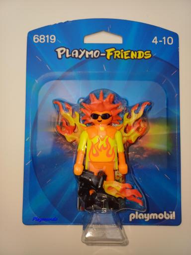 PLAYMOBIL 6819 PLAYMO-FRIENDS HOMBRE LLAMA  (AÑO 2016) etiqueta precio