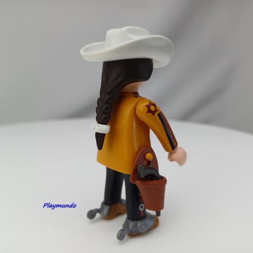 PLAYMOBIL  SERIE 15 VAQUERA OESTE WESTERN  [0]