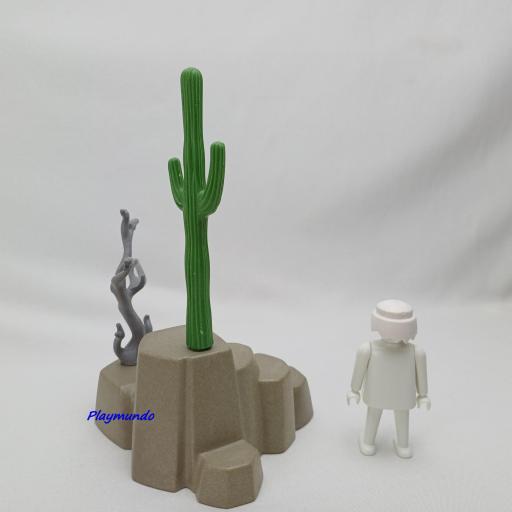 PLAYMOBIL CACTUS ROCA PLANTAS DESIERTO [1]