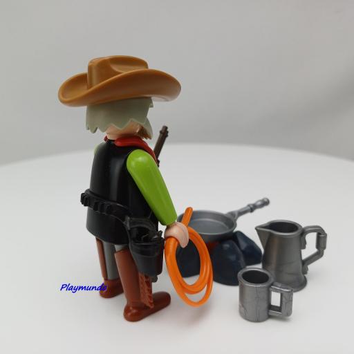 PLAYMOBIL  4665 ESPECIAL VAQUERO OESTE WESTERN (AÑO 2007 - 2008) [2]