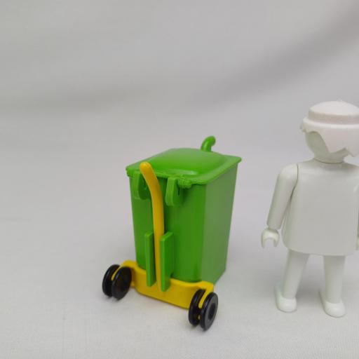 PLAYMOBIL CUBO CONTENEDOR DE BASURA  [1]