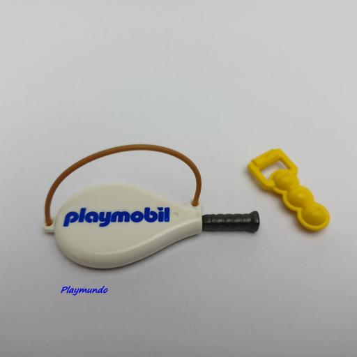 PLAYMOBIL RAQUETA TENIS CON PELOTAS MOD02