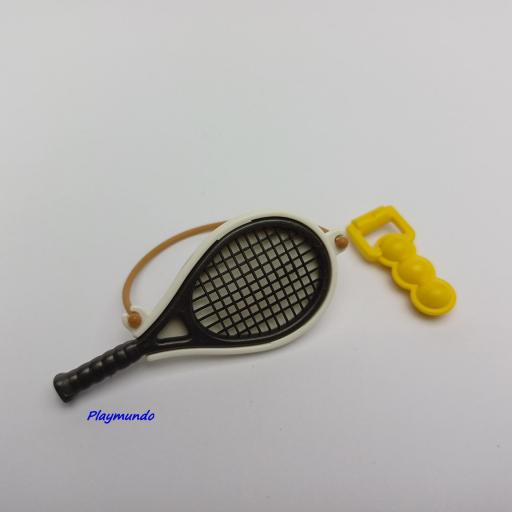 PLAYMOBIL RAQUETA TENIS CON PELOTAS MOD02 [1]