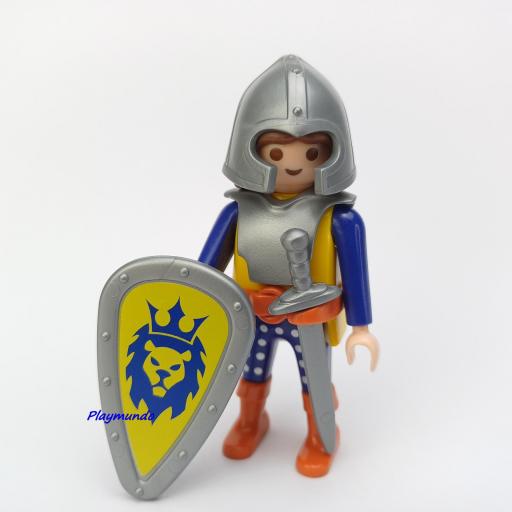 PLAYMOBIL GUERRERO CABALLERO MEDIEVAL MUÑECO CLICK  MOD0997