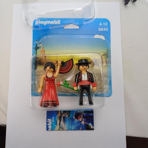 PLAYMOBIL 6845 DUO PACK BAILARINES FLAMENCOS (Blister abierto) [0]