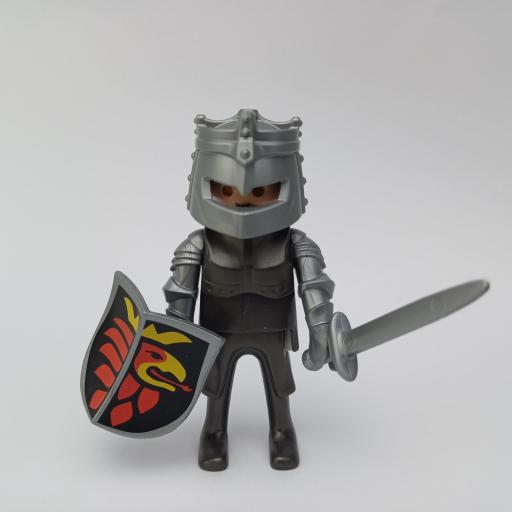 PLAYMOBIL GUERRERO CABALLERO MEDIEVAL MUÑECO CLICK  MOD0994