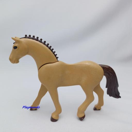 PLAYMOBIL CABALLO  MARRON MOD024