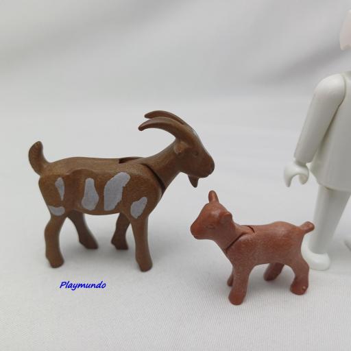 PLAYMOBIL CABRA CON CRIA  ANIMALES GRANJA [0]