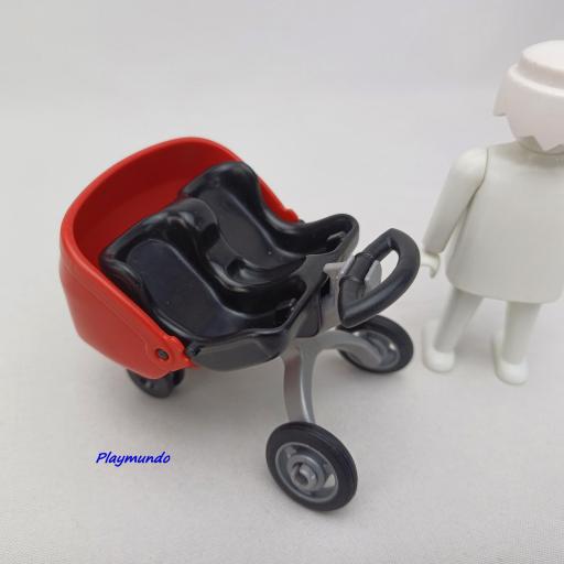 PLAYMOBILCOCHECITO BEBE DOBLE [1]