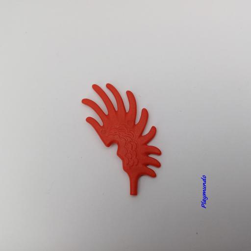 PLAYMOBIL PLUMA ROJA MEDIEVAL MOD058