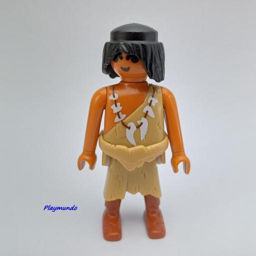 PLAYMOBIL MUÑECO CLICK  CAVERNICOLA MOD019 [0]