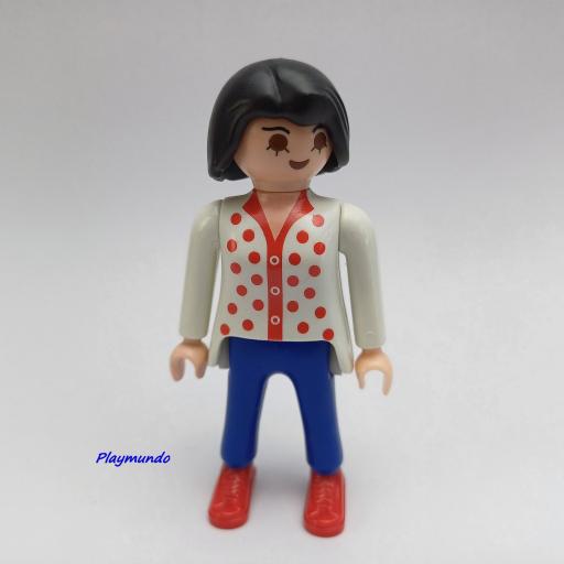 PLAYMOBIL MUJER MUÑECO CLICK mod9230