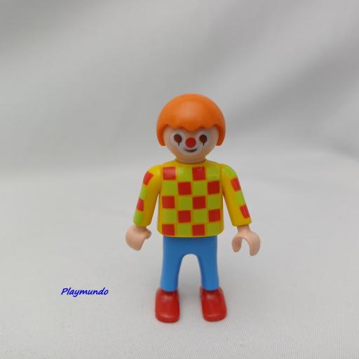 PLAYMOBIL NIÑO PAYASO MUÑECO CLICK  MOD02337