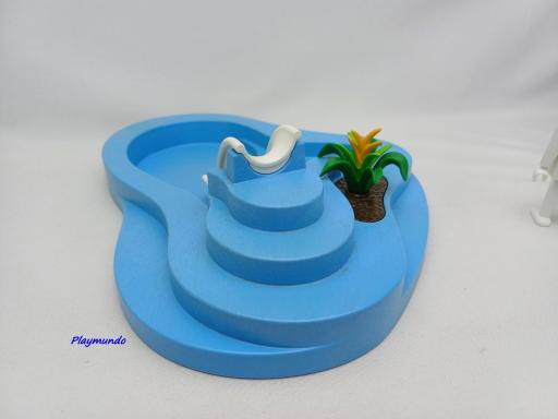 PLAYMOBIL PISCINA INFANTIL CON TOBOGAN (LEER DESCRIPCION) [3]