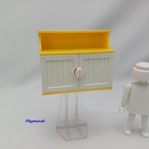 PLAYMOBIL  MUEBLE  ARMARIO CON SOPORTE EN ALTURA