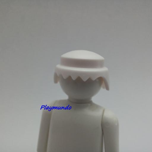 PLAYMOBIL PELO PELUCA BLANCO 