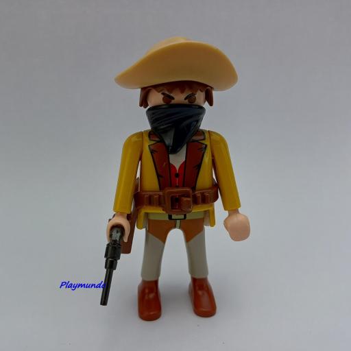 PLAYMOBIL MUÑECO CLICK VAQUERO WESTERN MOD072