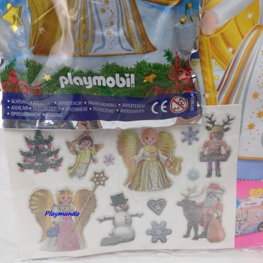 PLAYMOBIL REVISTA PINK Nº57 ANGEL DE NAVIDAD  (NOVIEMBRE 2024) Con figura y pegatinas navideñas. [2]