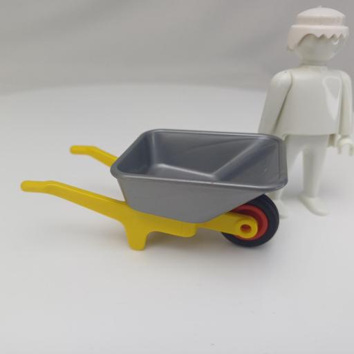 PLAYMOBIL CARRETILLA GRIS AMARILLA MOD10 [1]