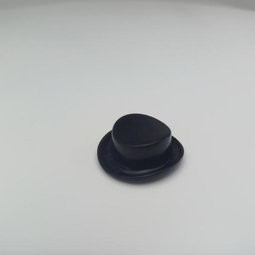 PLAYMOBIL  SOMBRERO OESTE NEGRO ALA ESTRECHA