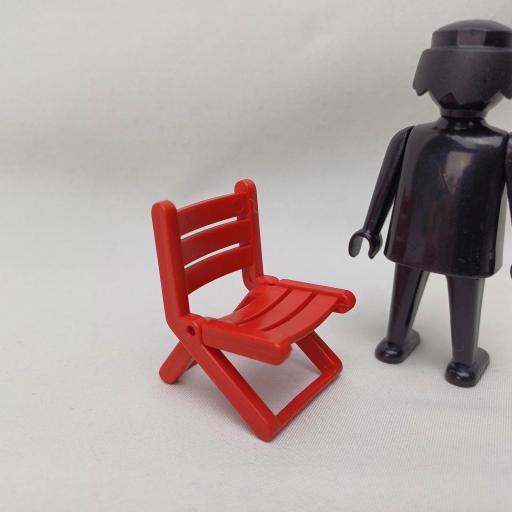 PLAYMOBIL SILLA ROJA PLEGABLE MOBILIARIO MOD32