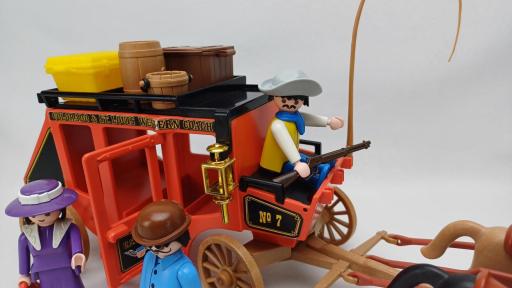 PLAYMOBIL 3245 DILIGENCIA OESTE (AÑO 1988 - 1993) [2]