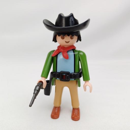 PLAYMOBIL MUÑECO CLICK VAQUERO WESTERN MOD072