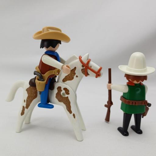 PLAYMOBIL 3304 VAQUEROS OESTE WESTERN (AÑO 1986 - 1994) [0]