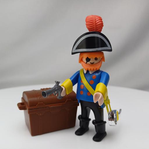 PLAYMOBIL 3382 CAPITAN PIRATA (AÑO 1986 - 1990)