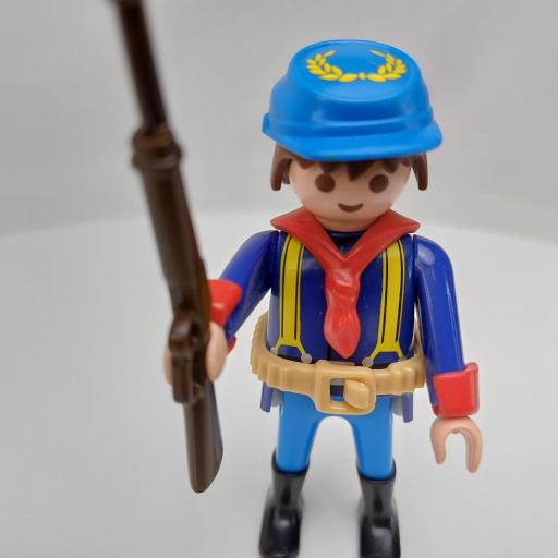 PLAYMOBIL SOLDADO OESTE WESTERN MUÑECO CLICK MOD078 [1]