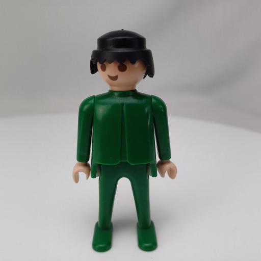 PLAYMOBIL MUÑECO CLICK VERDE MORENO