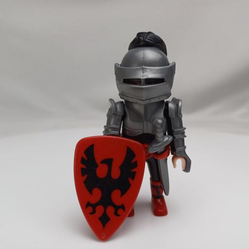 PLAYMOBIL GUERRERO CABALLERO MEDIEVAL MUÑECO CLICK  MOD0974