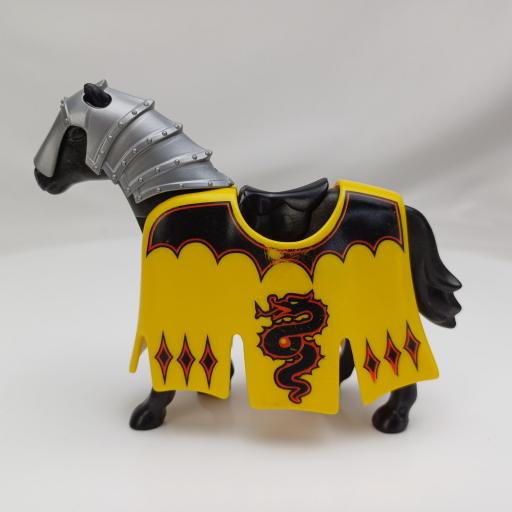 ​PLAYMOBIL CABALLO  MEDIEVAL  mod3952