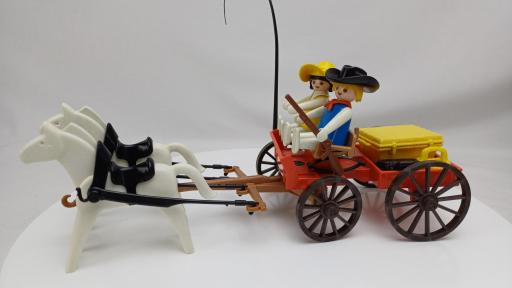 PLAYMOBIL 3587 CARRETA DEL OESTE (AÑO 1983 - 1987) [1]