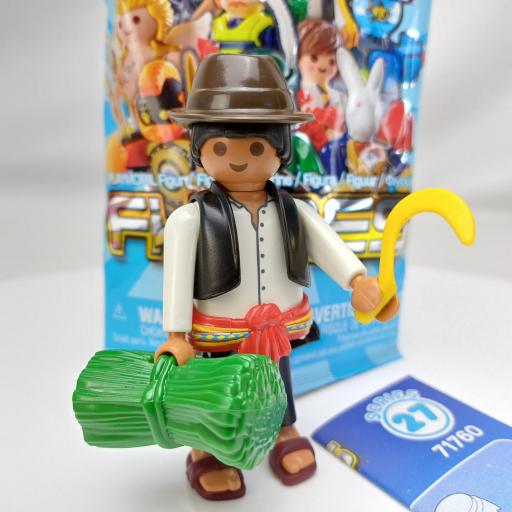 PLAYMOBIL SERIE 27 CHICOS SEGADOR CAMPESINO