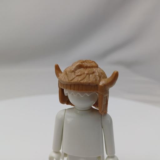 PLAYMOBIL GORRO INDIO BISONTE CHAMAN, PRIMERA EPOCA