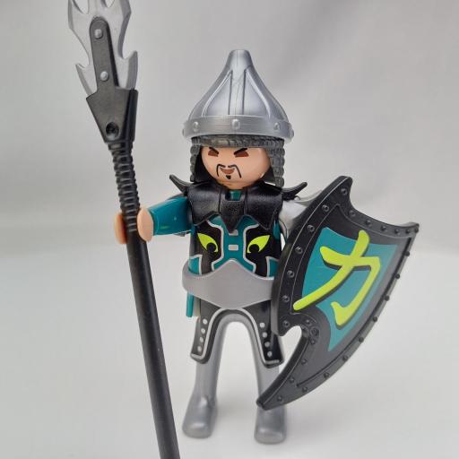 PLAYMOBIL MUÑECO CLICK GUERRERO ASIATICO MEDIEVAL MOD 0878 [1]