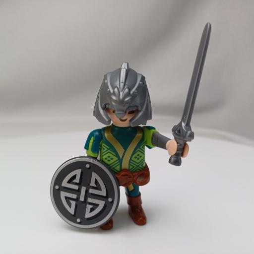 PLAYMOBIL GUERRERO ENANO MEDIEVAL mod602