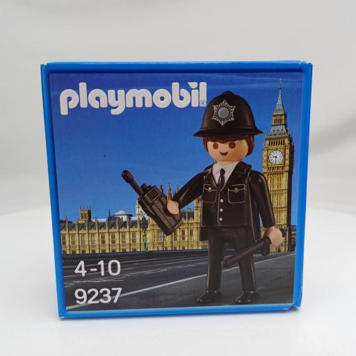 PLAYMOBIL 9237 POLICIA INGLES BOBBY BRITANICO (caja dañada) [0]