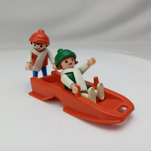 PLAYMOBIL 3327 NIÑOS CON TRINEO (AÑO 1984 - 1989)​