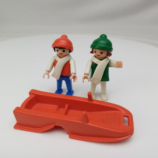 PLAYMOBIL 3327 NIÑOS CON TRINEO (AÑO 1984 - 1989)​ [1]